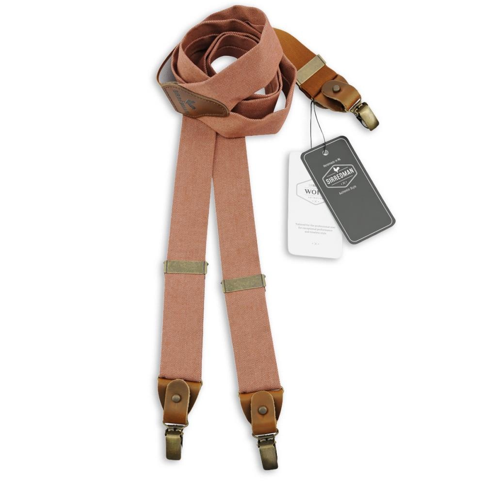 WORK suspenders denim rust - 1