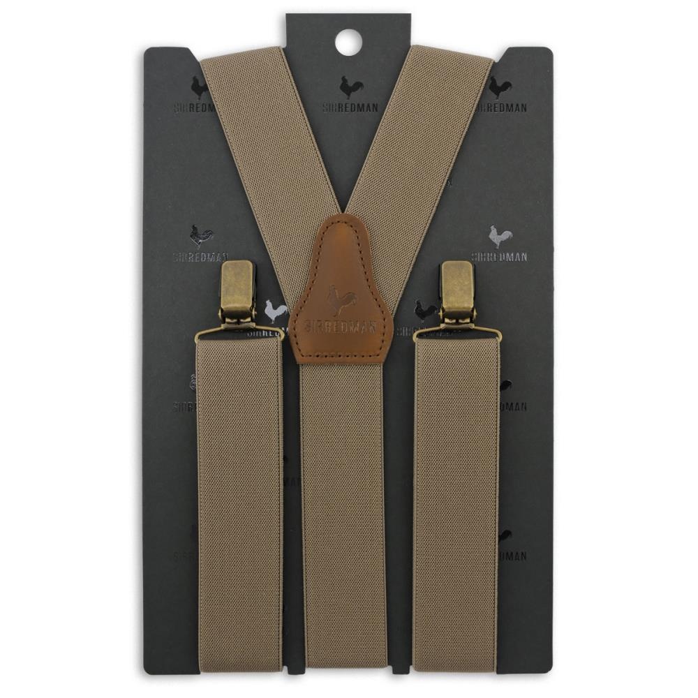 WORK suspenders taupe - 4
