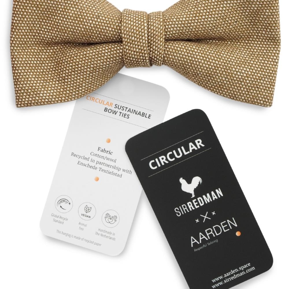 x Aarden bow tie Sustainable Stan brown - 3