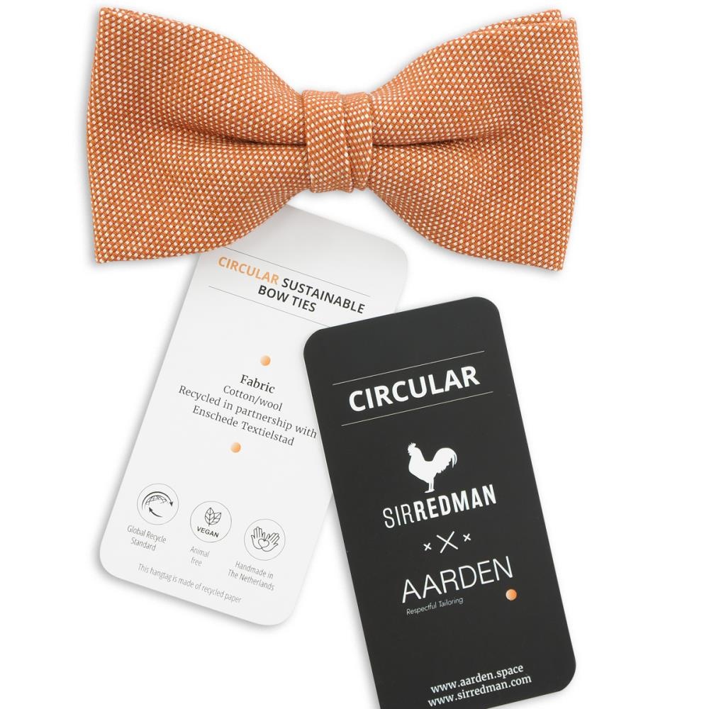 x Aarden bow tie Sustainable Stan Rust - 2