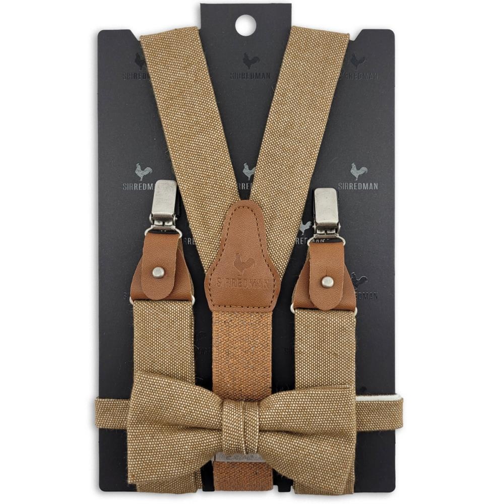 x Aarden suspenders combi pack Sustainable Stan brown - 1