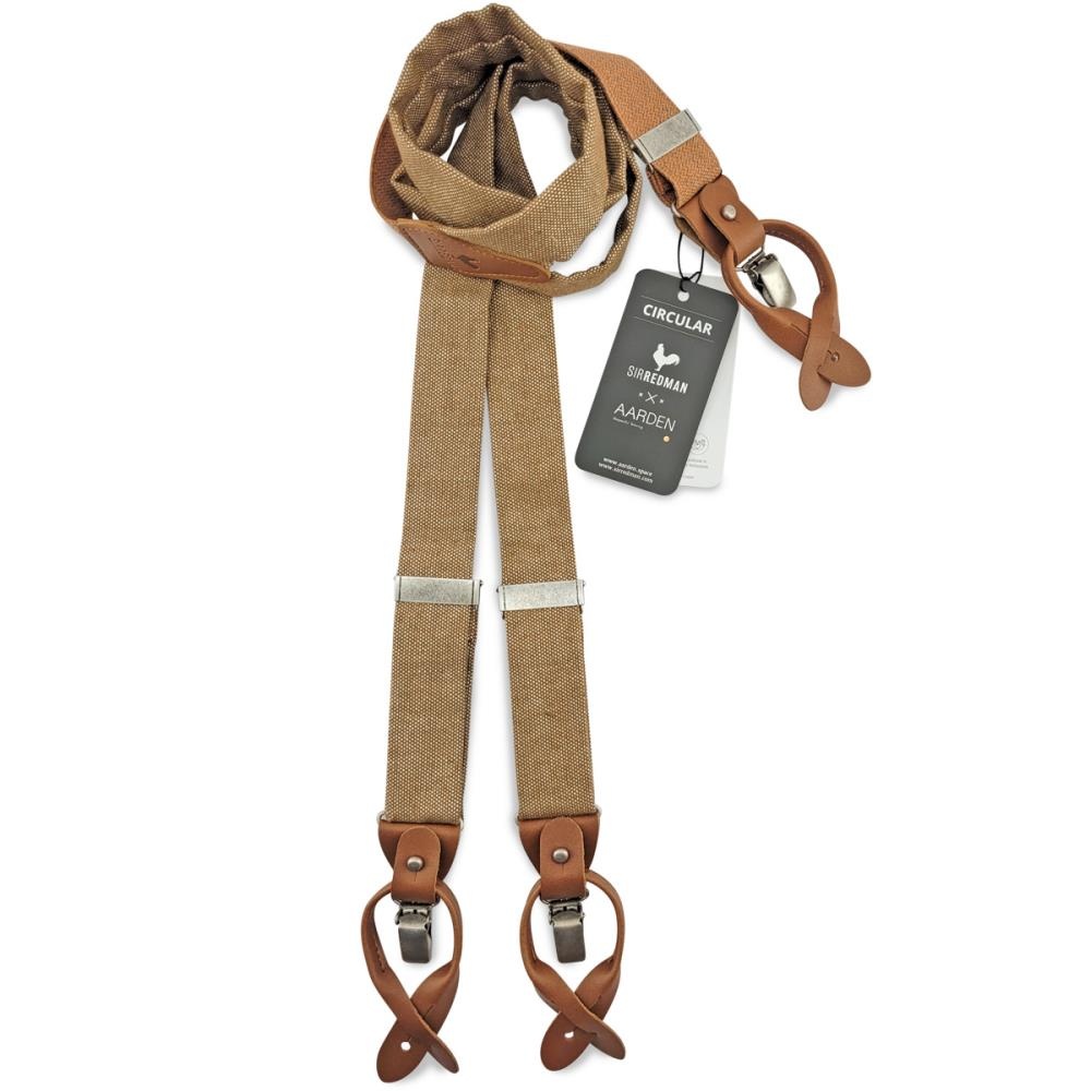 x Aarden suspenders combi pack Sustainable Stan brown - 2