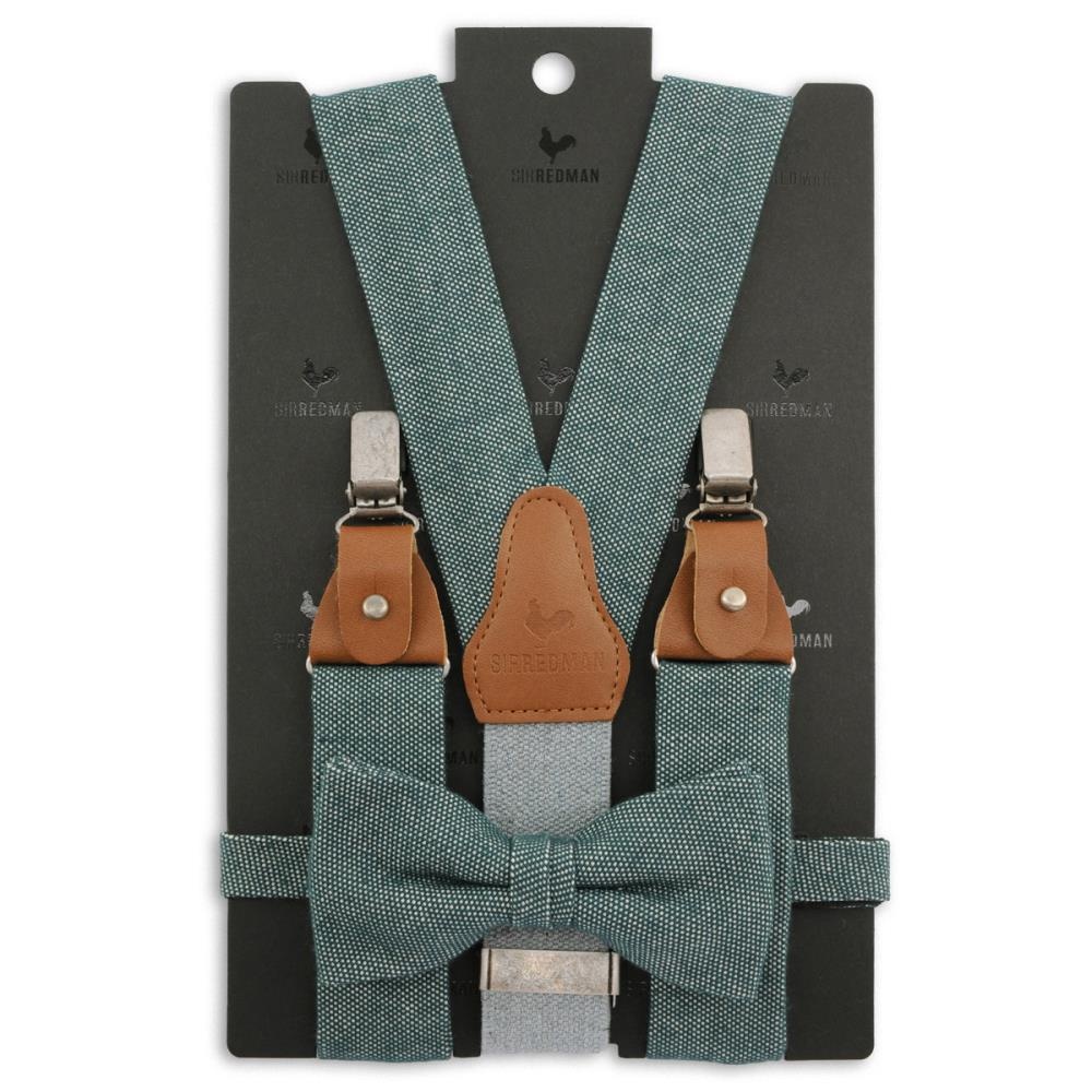 x Aarden suspenders combi pack Sustainable Stan Petrol - 1