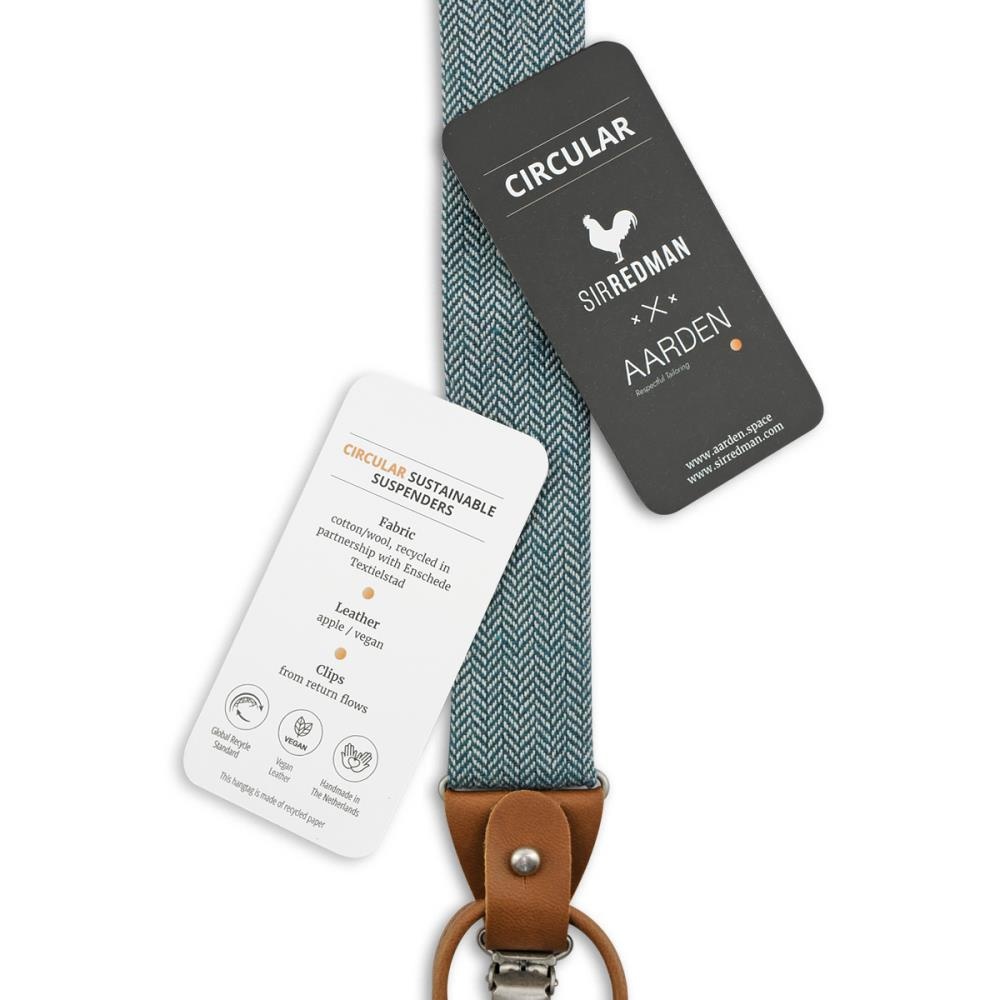 x Aarden suspenders Respectful Ray Petrol - 3