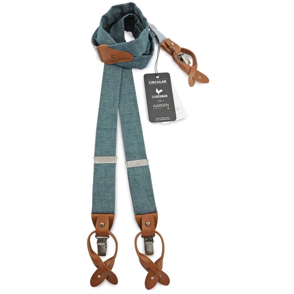 x Aarden suspenders Sustainable Stan Petrol - 1