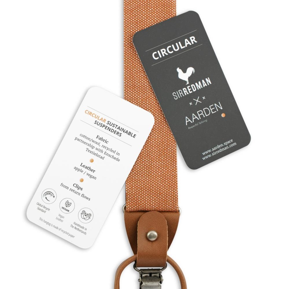 x Aarden suspenders Sustainable Stan Rust - 2