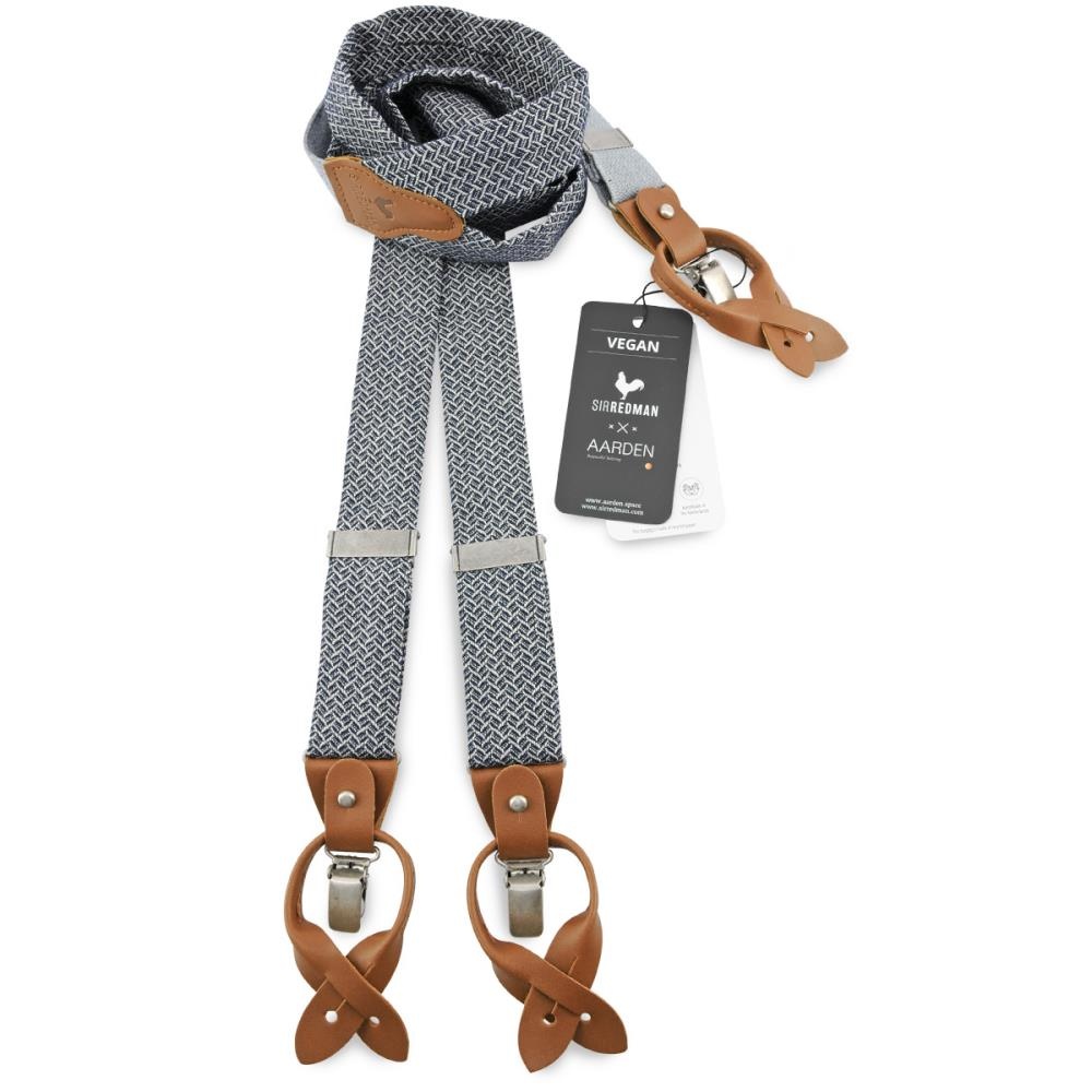 x Aarden suspenders Vince Vegan Blue - 1