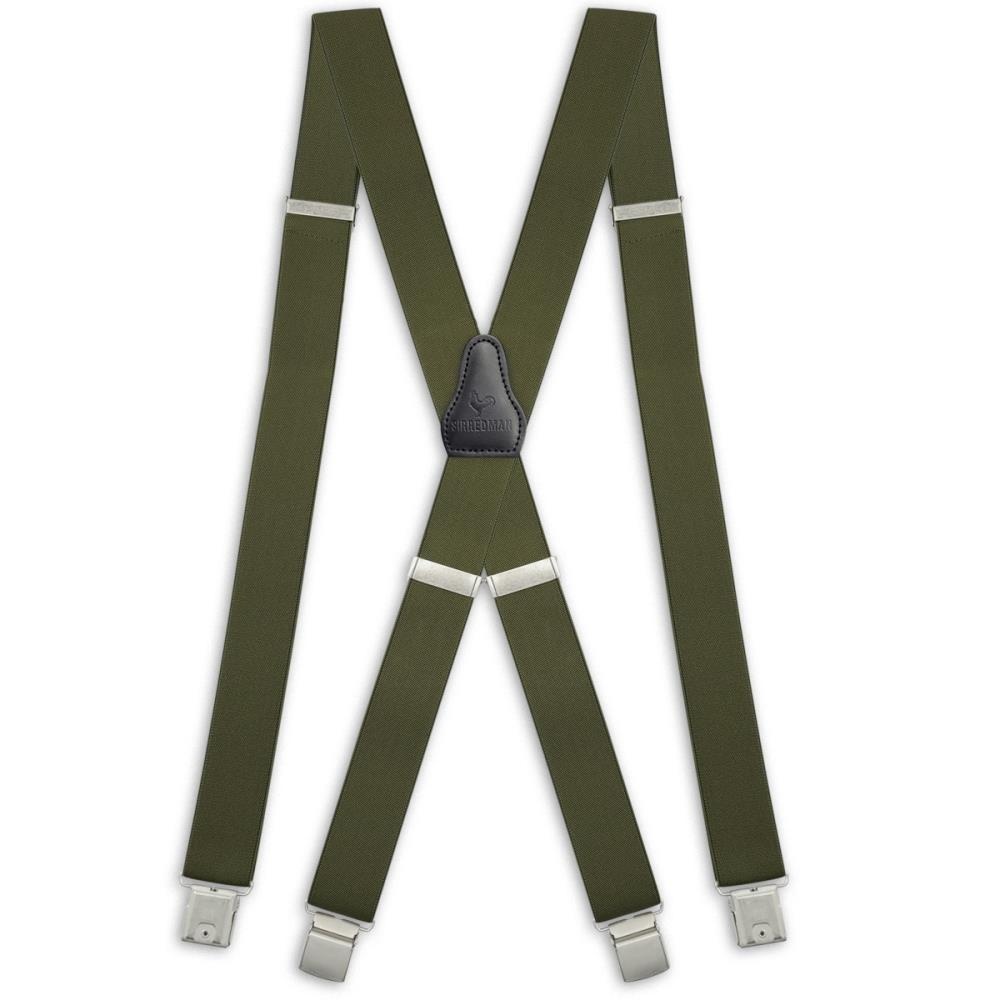 XL suspenders army green - 1
