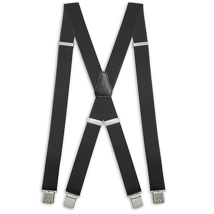 XL suspenders black