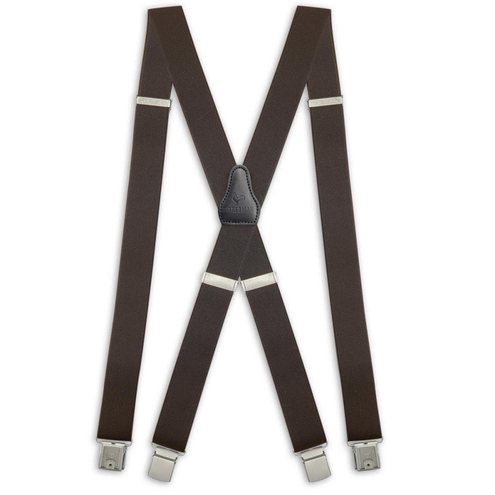 XL suspenders brown - 1