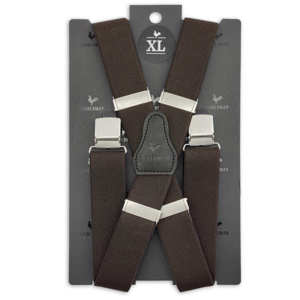 XL suspenders brown - 3