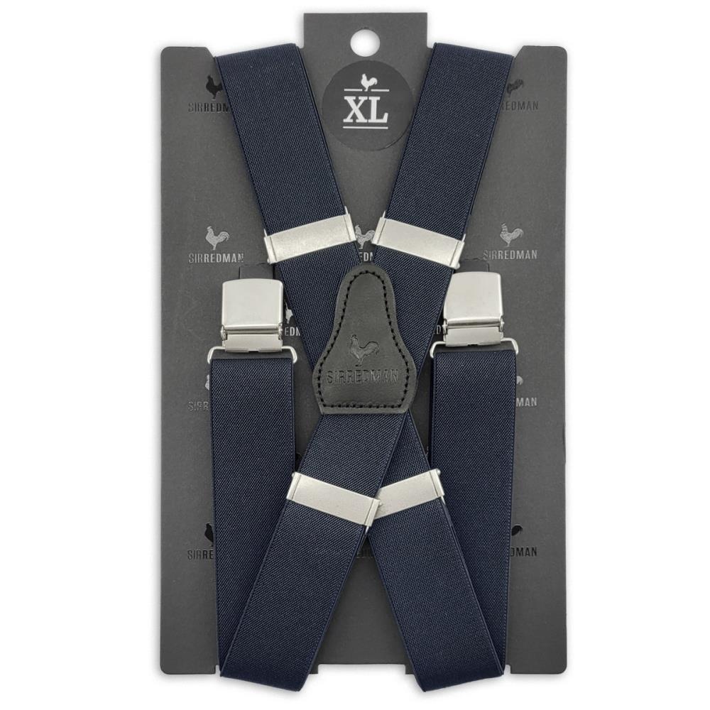 XL suspenders navy blue - 3
