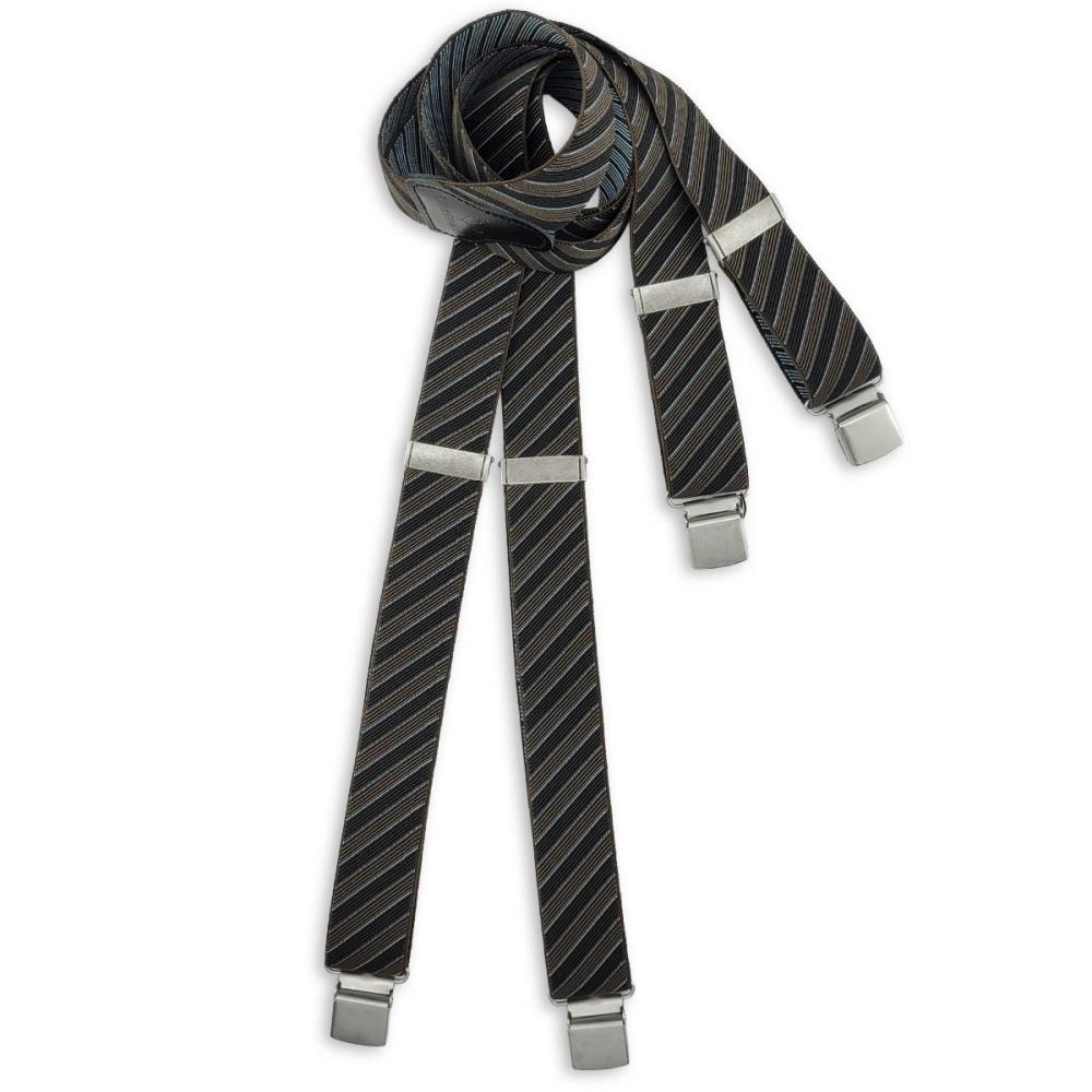 XL suspenders Oblique brown - 2