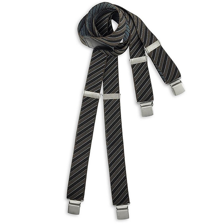 XL suspenders Oblique brown