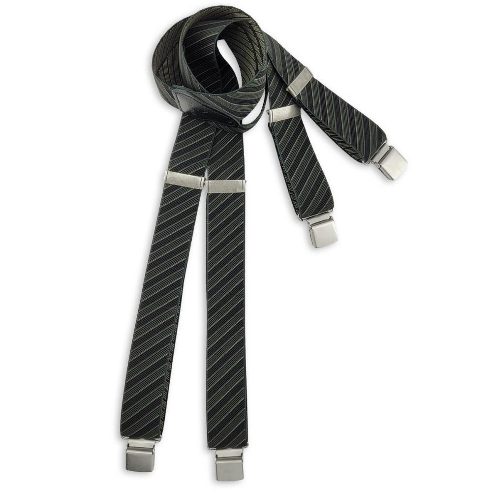 XL suspenders Oblique green - 2