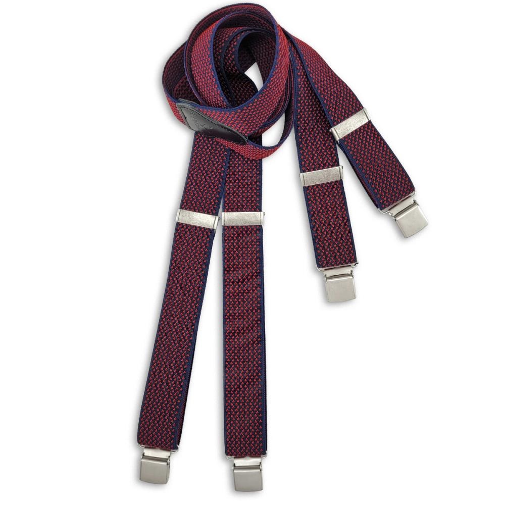XL suspenders Okay Owen red - 2