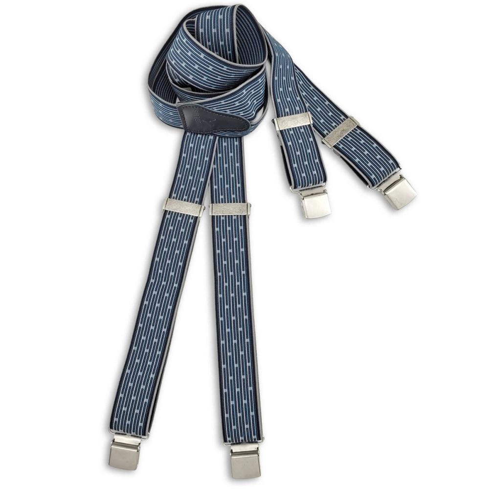 XL suspenders Sherwin grey blue - 2