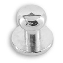 Sir Redman set of suspender buttons & screws silver L
