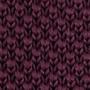 Sir Redman knitted pocket square aubergine
