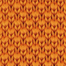 Bow tie knitted orange