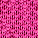 Necktie knitted fuchsia