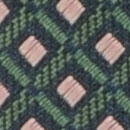 Necktie pattern green pink