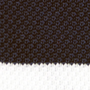 Necktie knitted black stripe